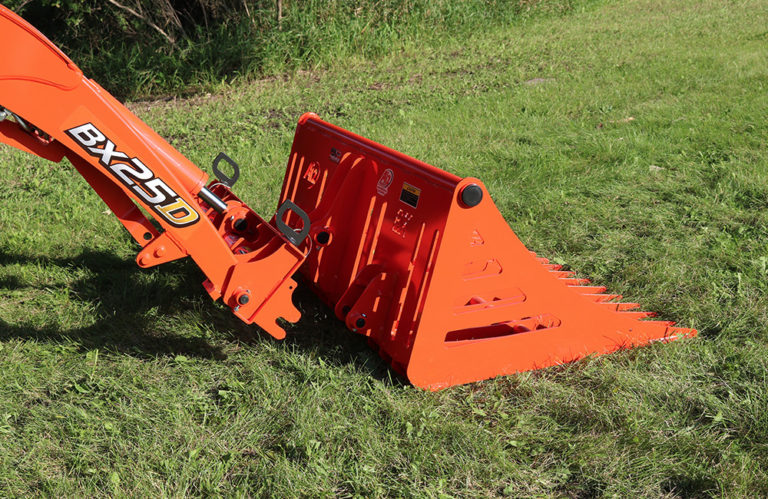 Ai2 Kubota Bx Rock Bucket Quick Attach Ai2 Products