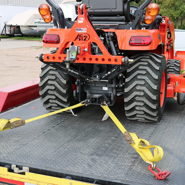Kubota Bx Rear Receiver Hitch And Rear Tie Down Attachment