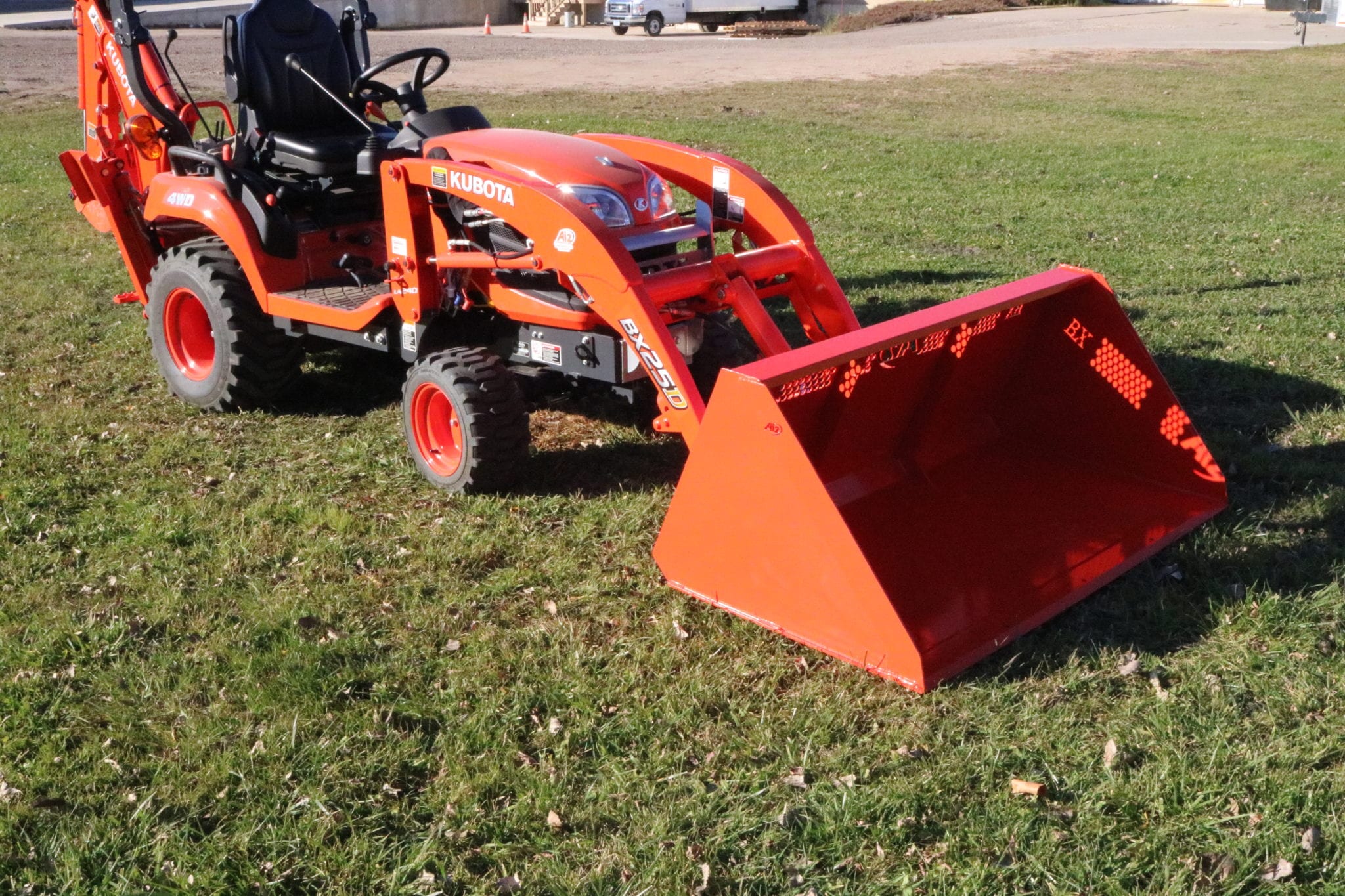 Kubota BX Attachments Light Material bucket, snow bucket 60"