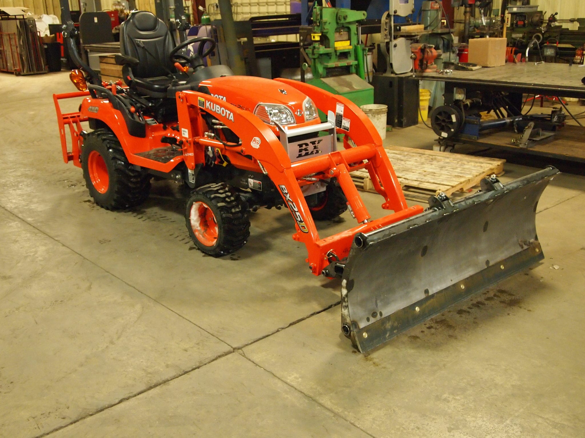 Ai2 Products BX Attachments Loader Mounted Snow Plow 60"