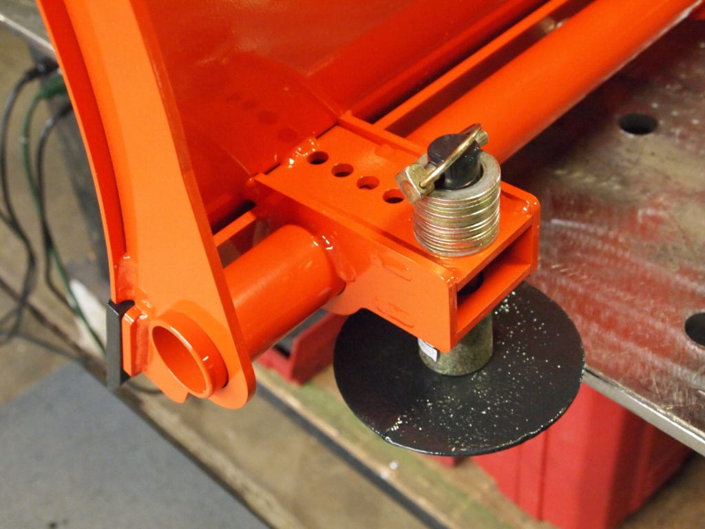 Ai2 Products all new 60" loader mounted snow plow for the Kubota BX!