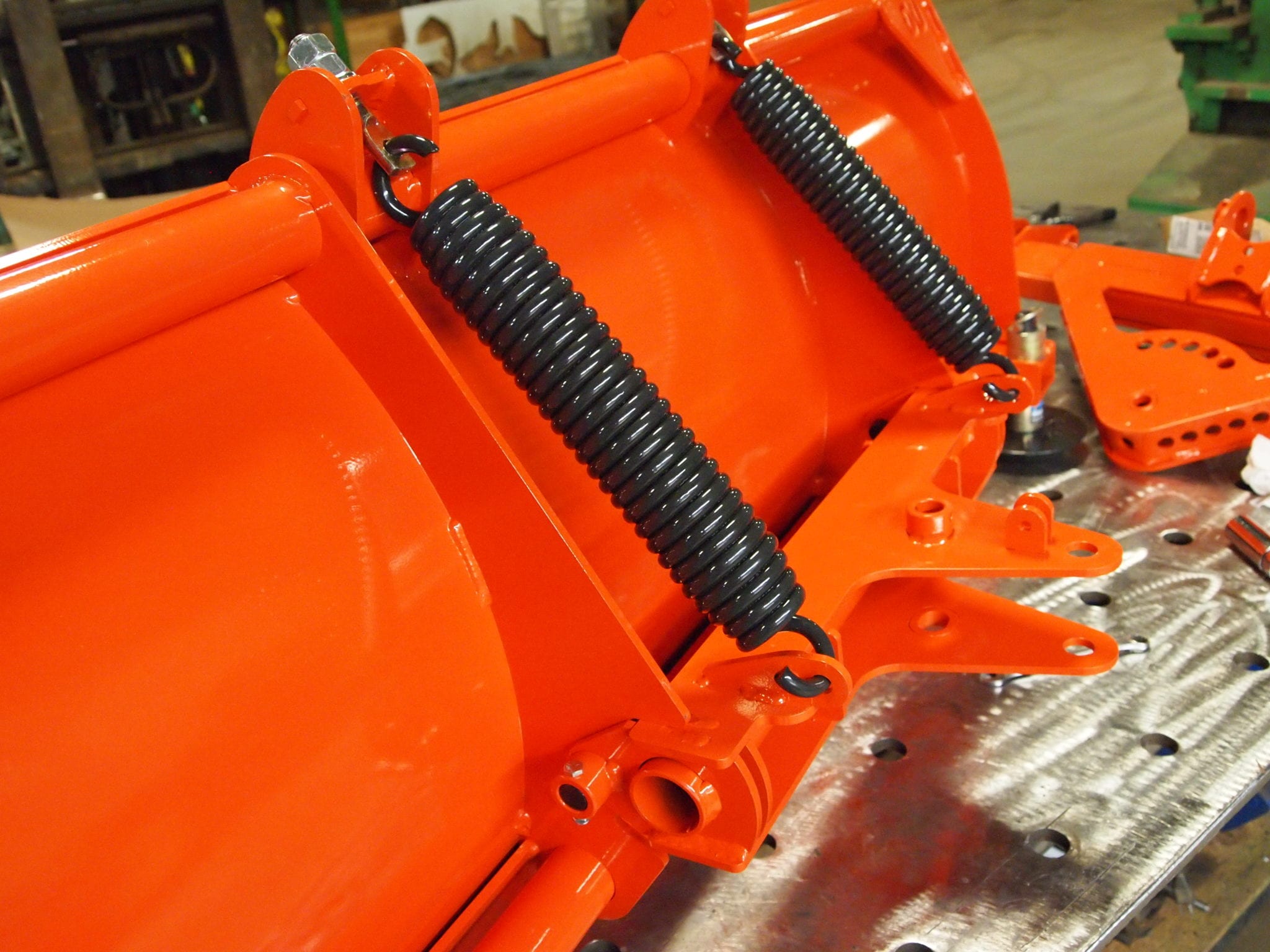 Ai2 Products All New 60" Loader Mounted Snow Plow For The Kubota BX!