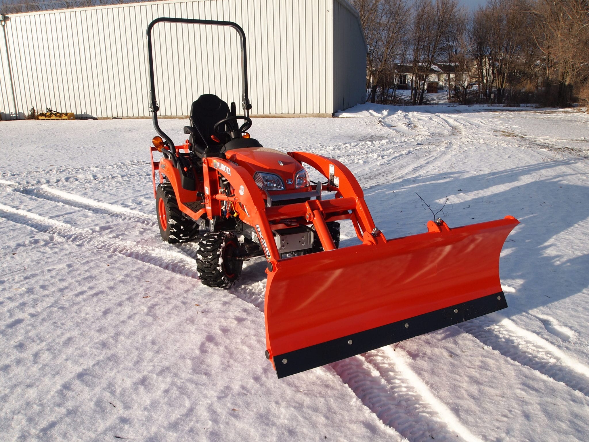 Kubota BX Snow Plow Attachment Loader Mounted Ai2 Products, 57% OFF