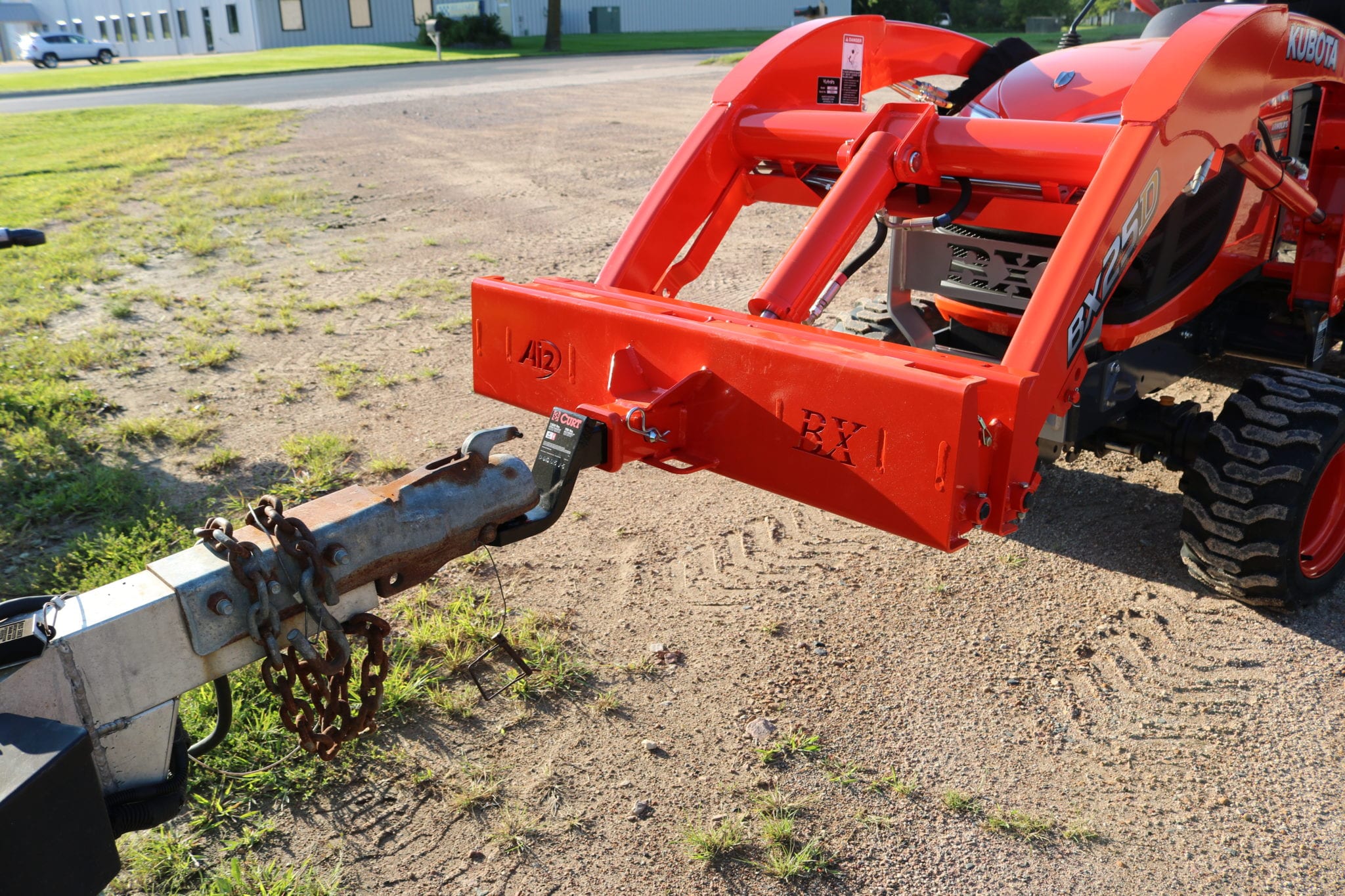 Quick Attach Receiver Hitch Plate For Kubota Bx Ai2 Products