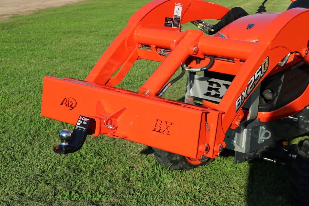 Quick Attach Receiver Hitch Plate -For Kubota Bx - Ai2 Products