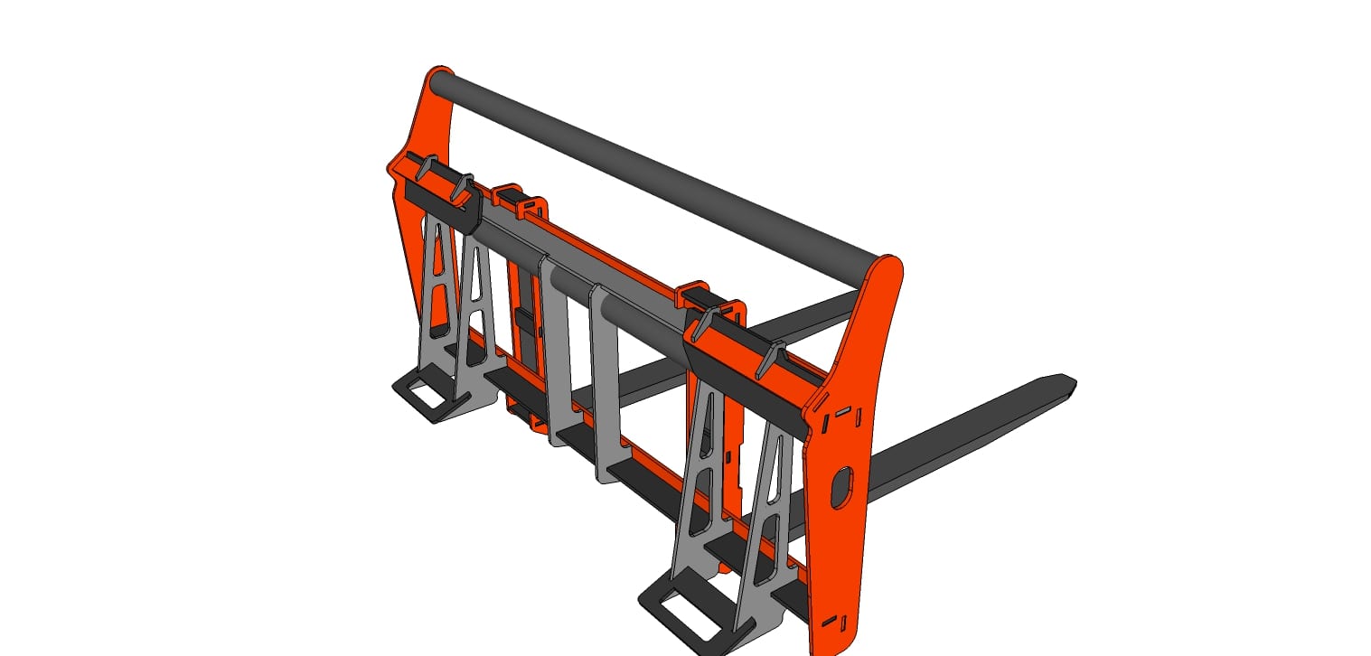 Sneak peak of the all new Ai2 Products, Kubota BX 80-series pallet ...