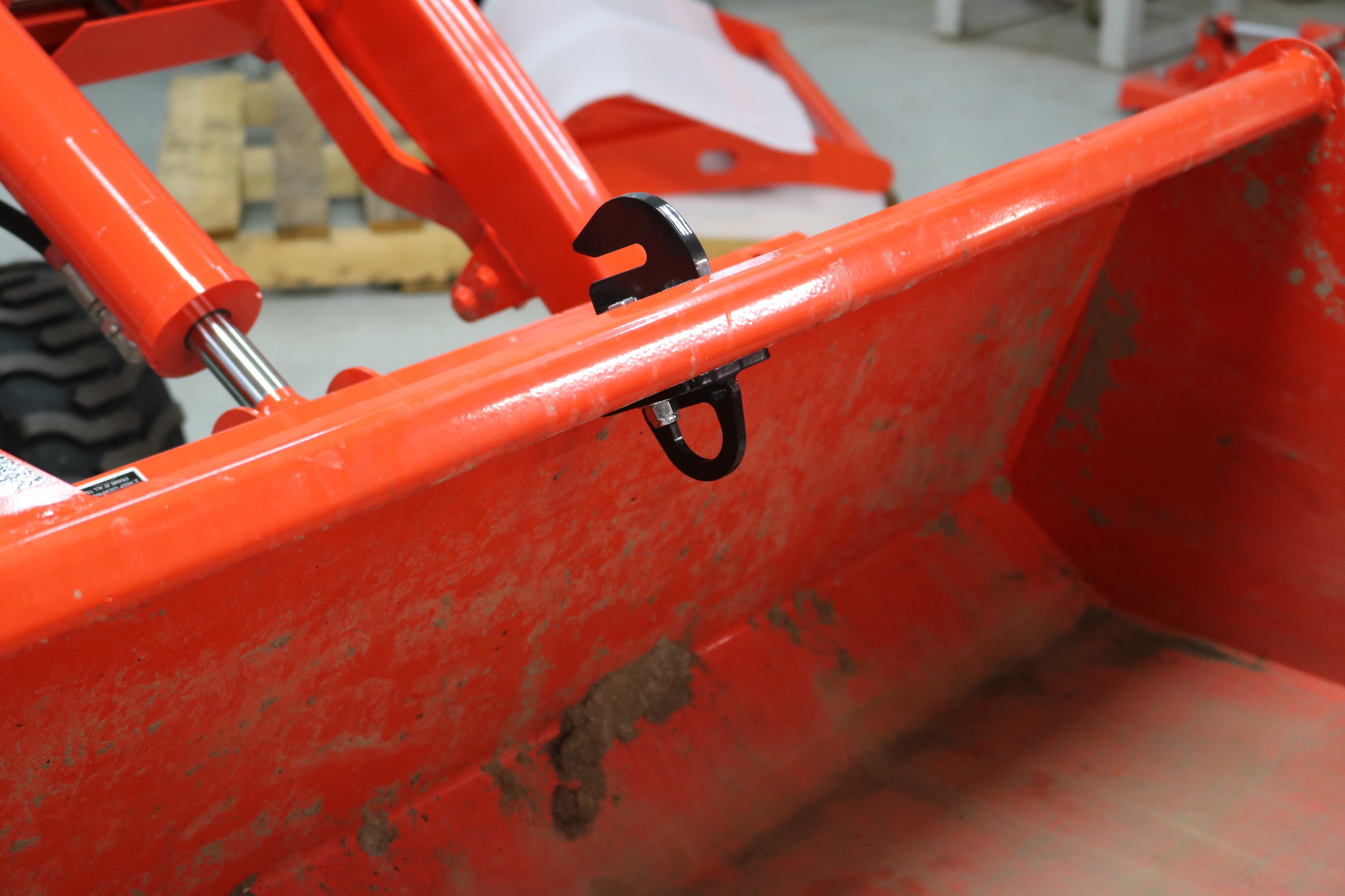Bolt on Tractor Bucket Hooks - For Kubota BX - Ai2 Products