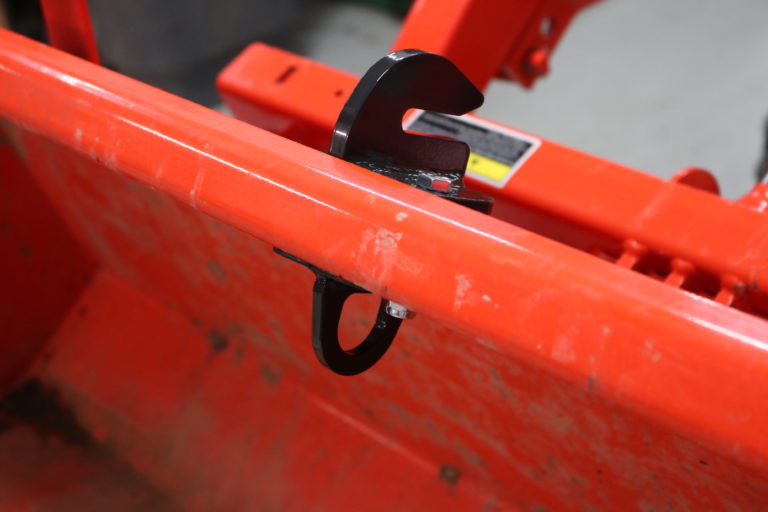 Bolt On Tractor Bucket Hooks - For Kubota BX - Ai2 Products