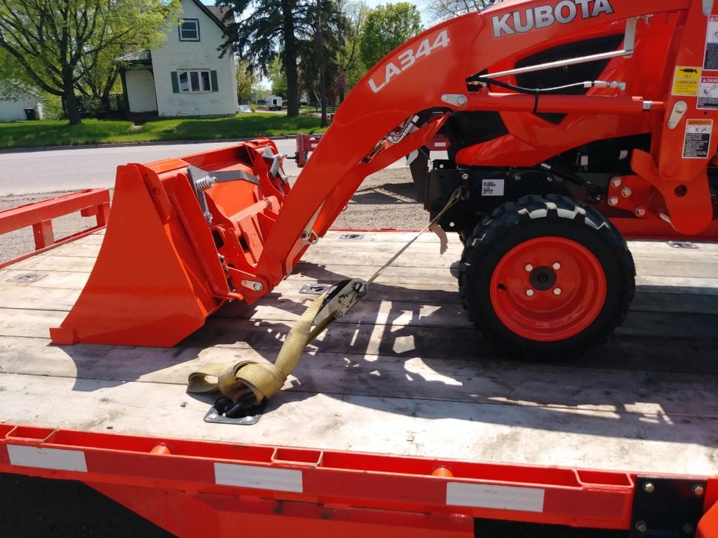 Kubota BX Front Tie Down Kit attachment