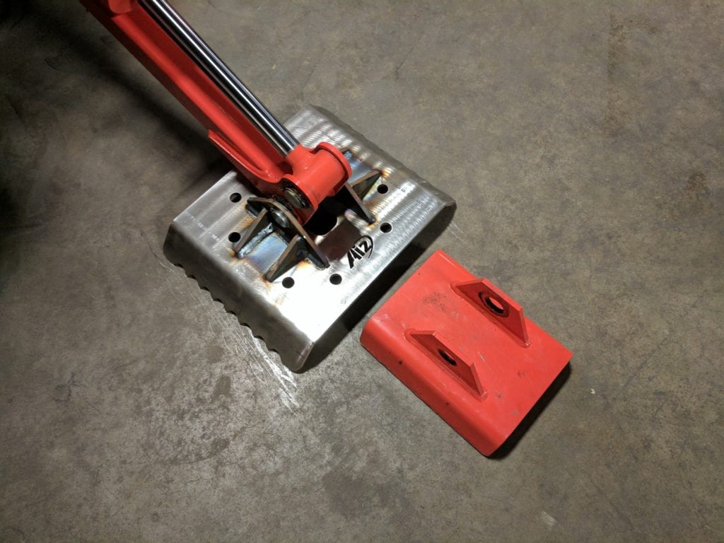 Kubota BX Backhoe Oversized Stabilizer Feet Ai2 Products