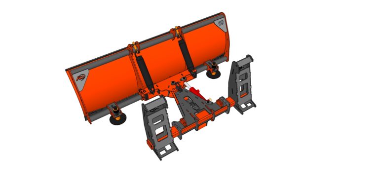 Kubota BX Quick Attach Snow Plow Attachments - BxAttachments.com