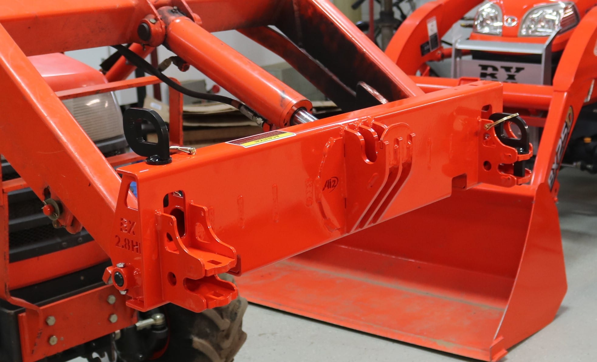 Kubota BX Front Tie Down Kit Attachment - Ai2 Products