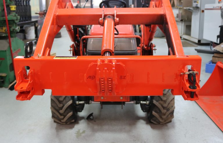 Front Loader Quick Hitch Attachment - Kubota BX Quick Attach - Ai2