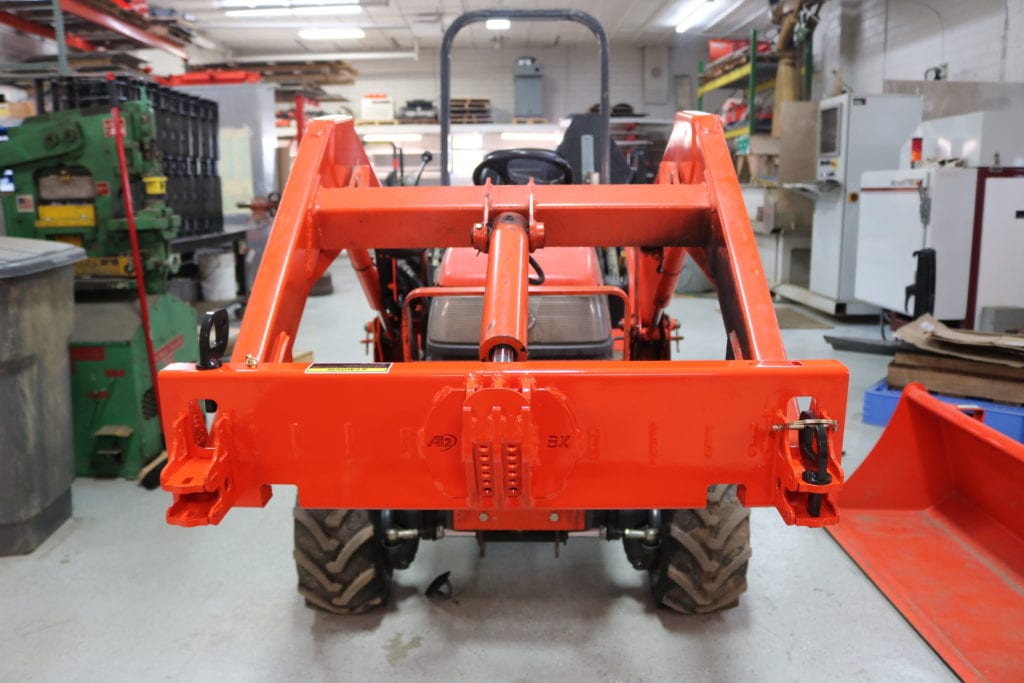 Front Loader Quick Hitch Attachment Kubota BX Quick Attach Ai2