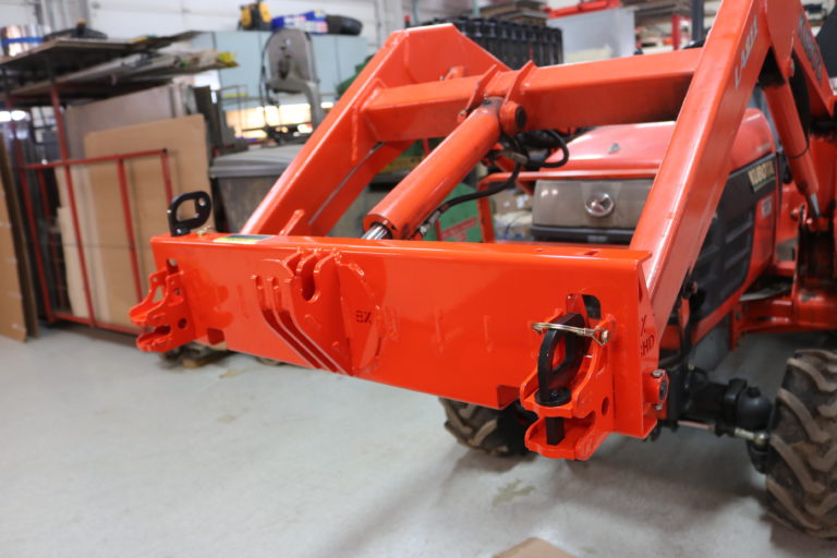 Front Loader Quick Hitch Attachment Kubota BX Quick Attach Ai2