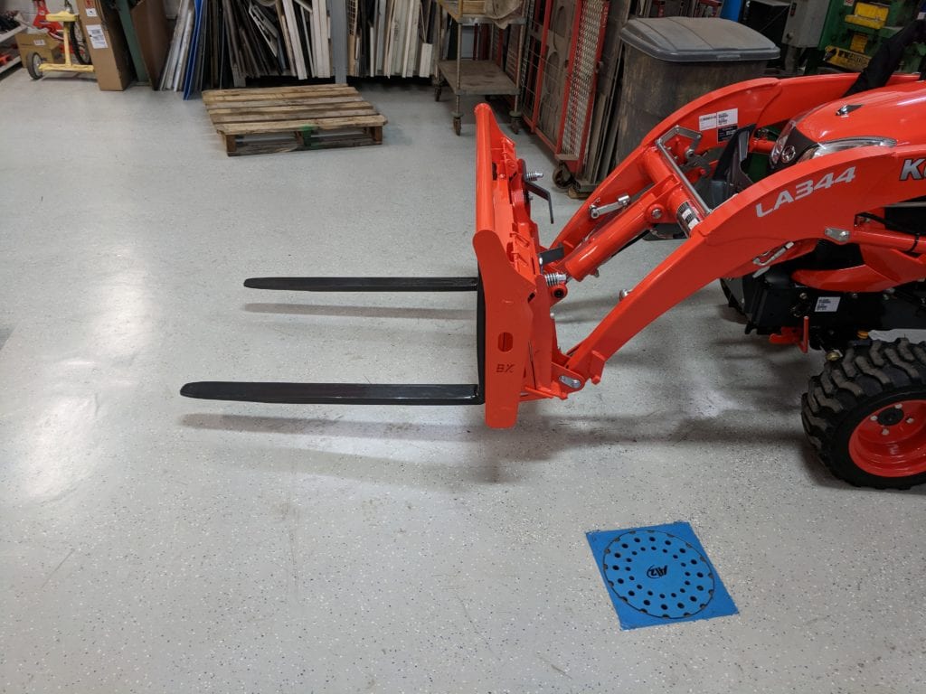 Kubota Bx 36 Quick Attach Pallet Forks Attachments