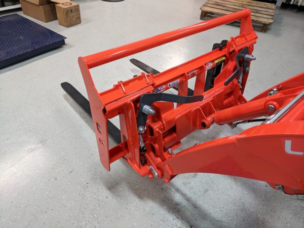 Kubota BX 36" Quick Attach Pallet Forks Attachments - BxAttachments.com