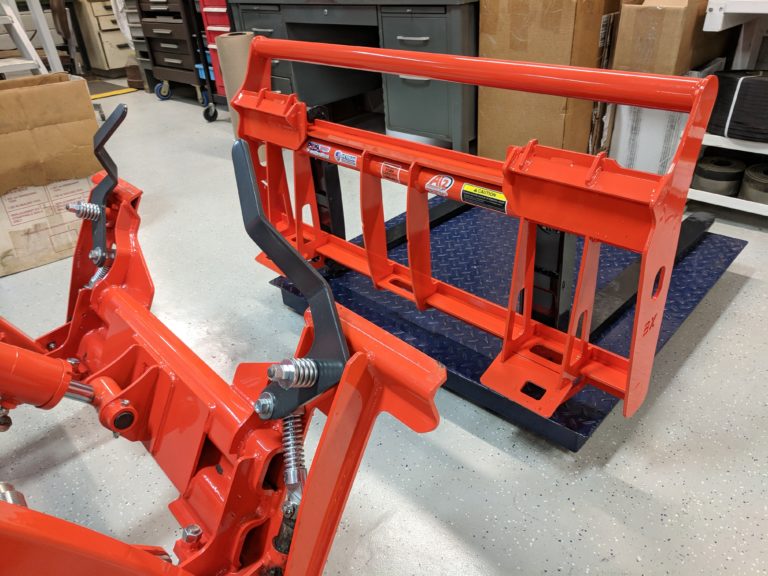 Kubota BX 36" Quick attach pallet forks attachments