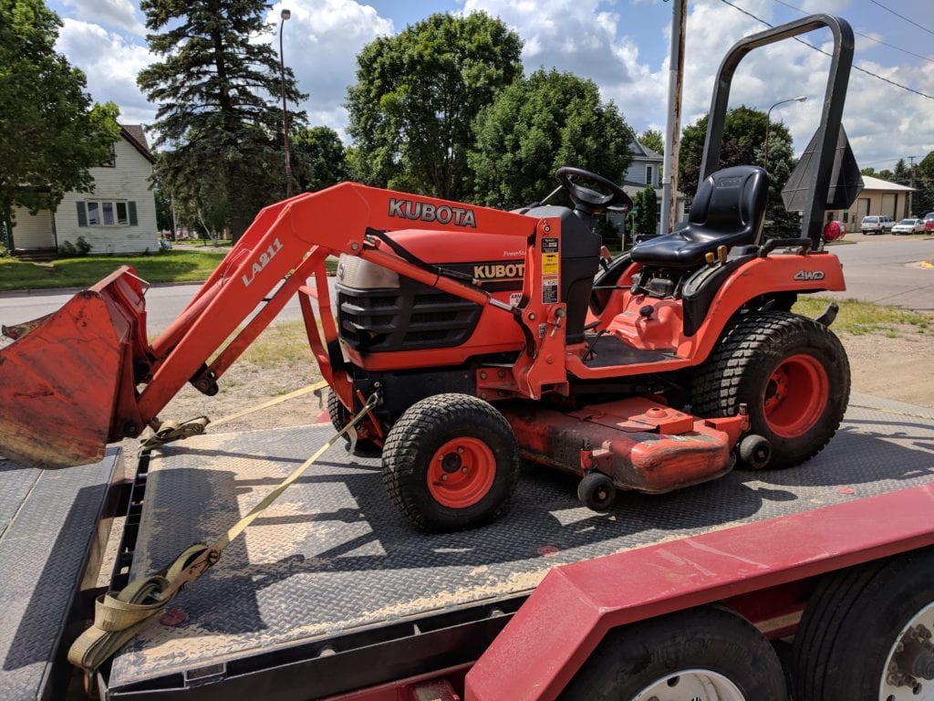 Kubota Bx Tie Downs - Front Attachment - Ai2 Products