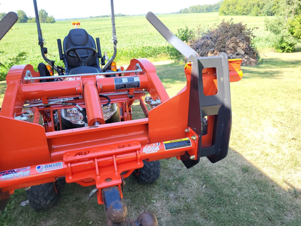 Kubota 80S SSQA Mounted 2" Receiver Hitch